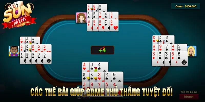 Các thế bài giúp game thủ thắng tuyệt đối